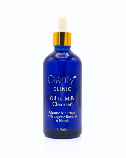 Oil-to-Milk Cleanser